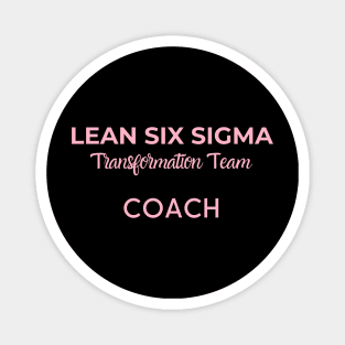 Lean Transformation Team COACH Magnet